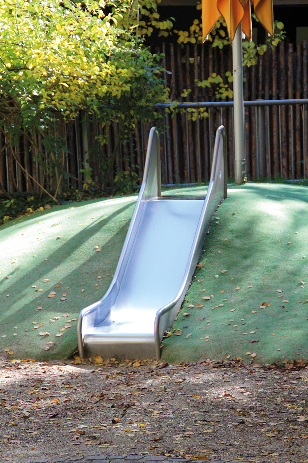 Hangrutschbahn Edelstahl, ABH 95 cm, Breite 50 cm Ansicht 3