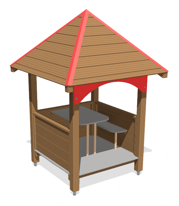 Spielhaus Quadro Ansicht 3