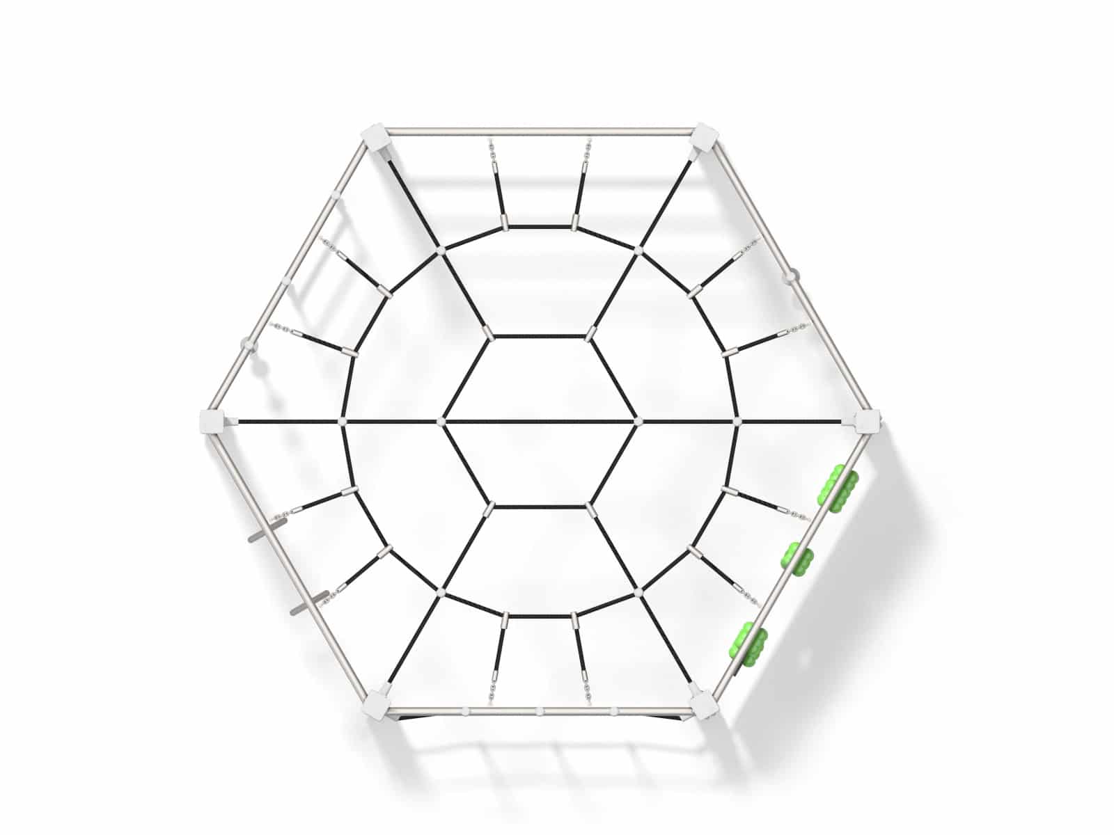 Kletterhexagon Ansicht 4