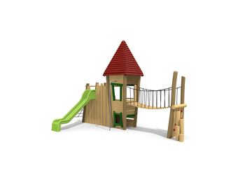Kleine Spielburg 1 - lasiert Ansicht 6