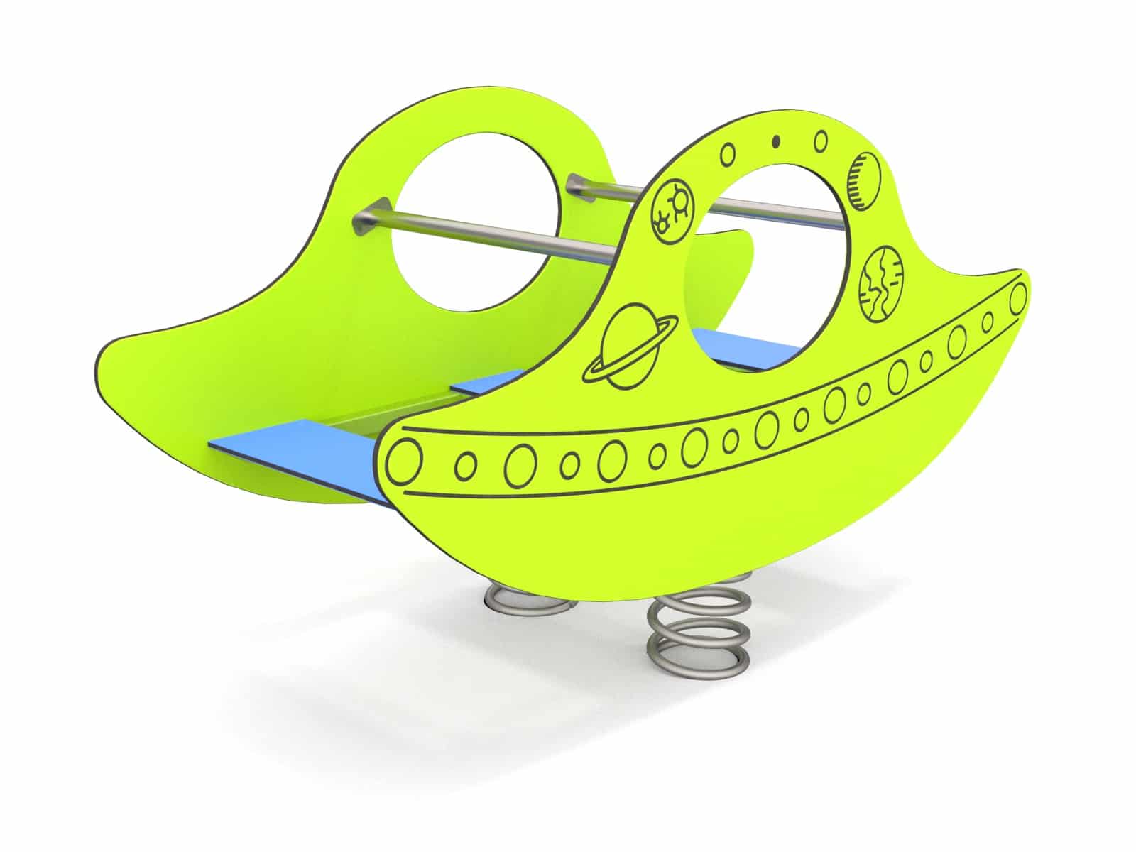 Doppel Federwipper UFO Ansicht 2