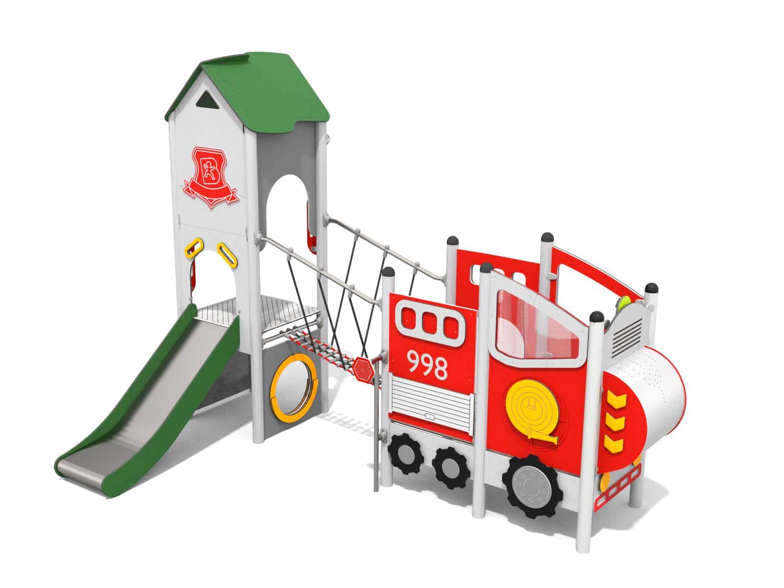 Spielanlage Feuerwache Ansicht 2