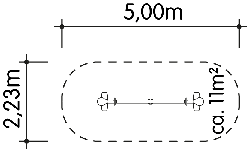 Stahlwippe 2-fach Ansicht 5