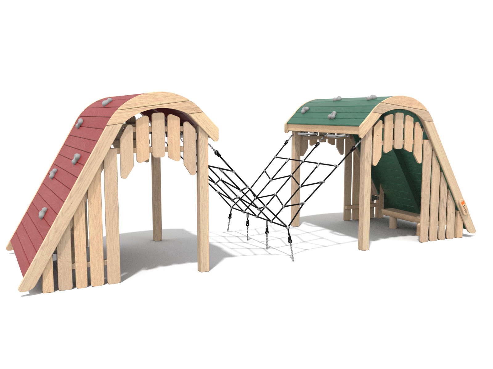 Spielhaus Twins Ansicht 3