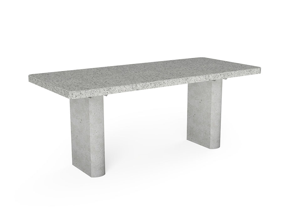 Parktisch Granit Ansicht 2