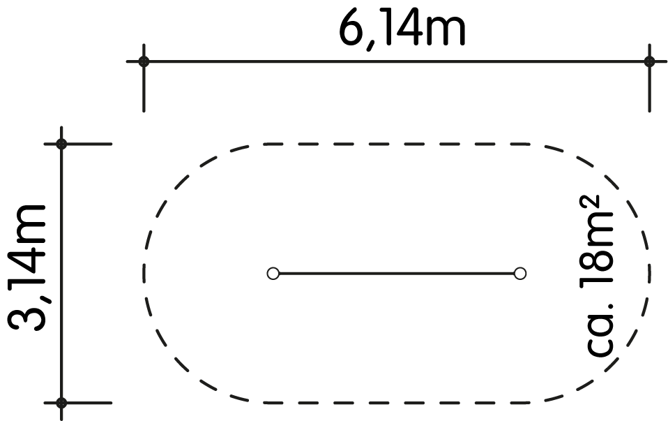 Balancierseil 3m, Halteseil Ansicht 4