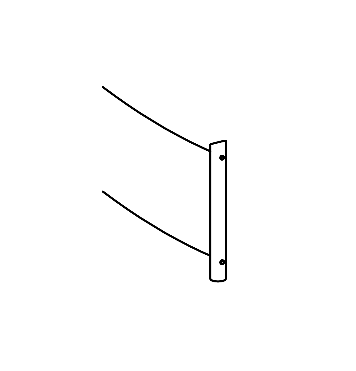 Balancierseil mit Halteseil aus Lärche für Türme Ansicht 2