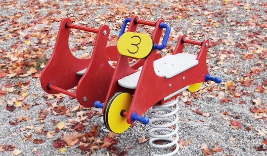 Knattermax mit Seitenwagen, Bimbo Spielplatzgeräte (Hinnen AG)