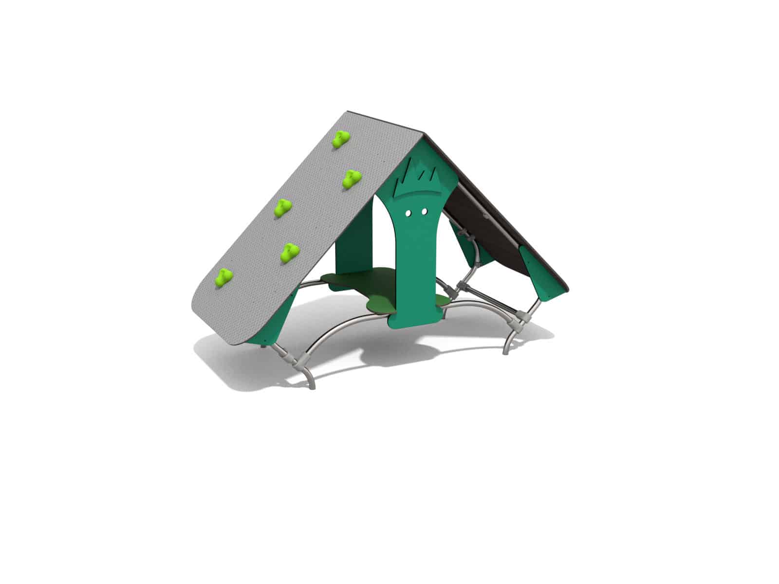 Recycling-Spielplatzhaus Ansicht 2