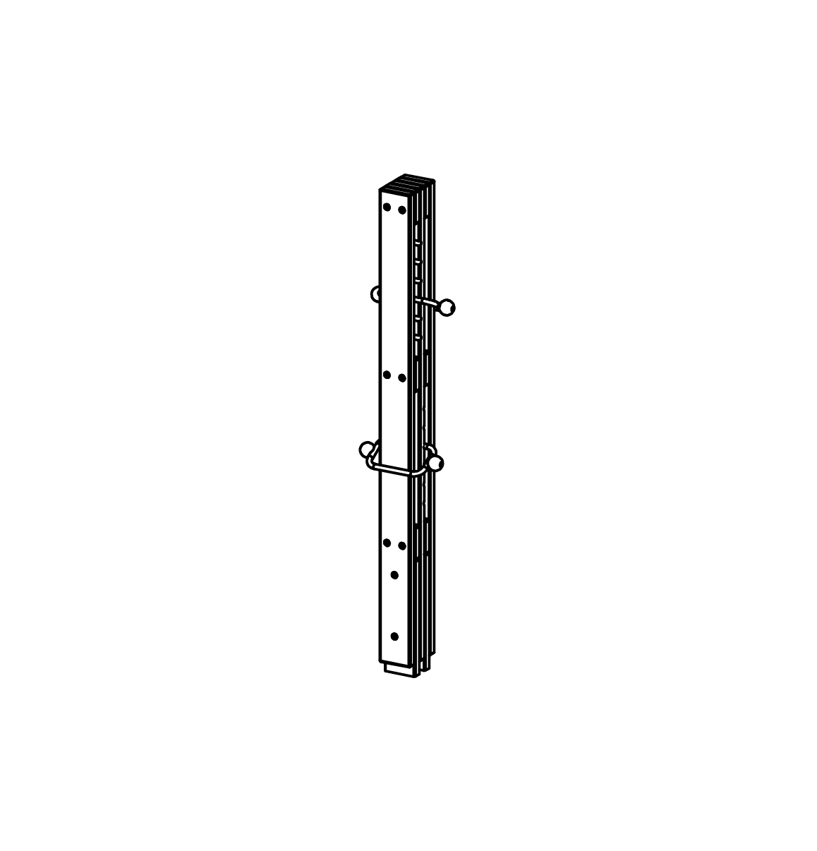 Gewichtesäule Ansicht 2