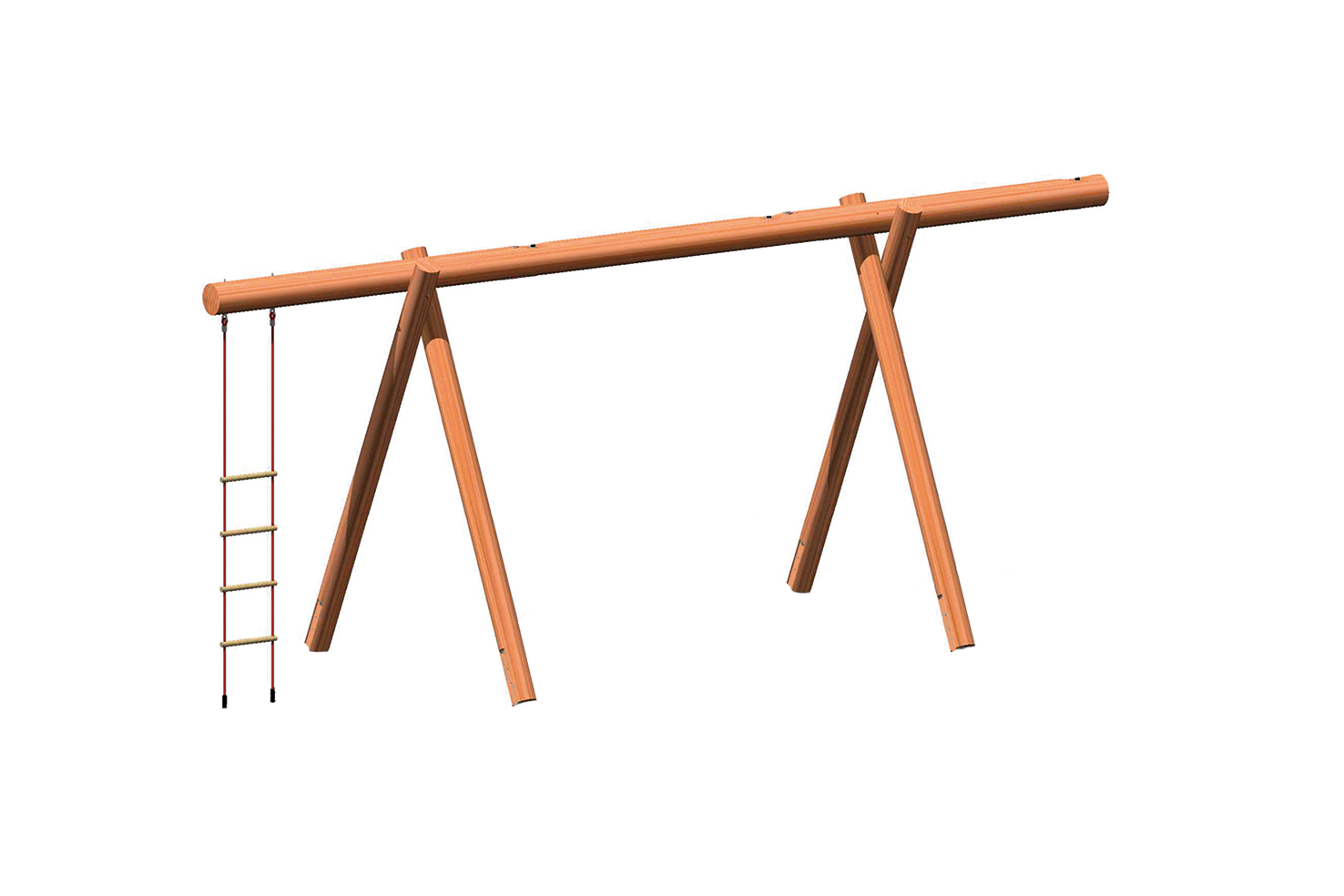 Ersatz-Holzbau inkl. Strickleiter Ansicht 2