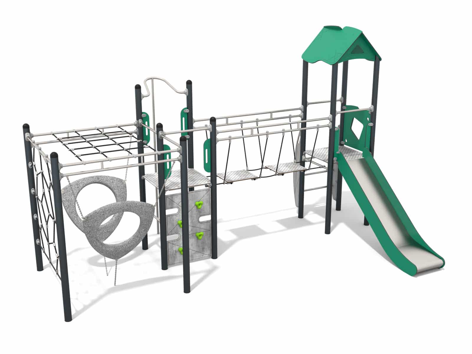 Turm-Set mit Linarium für Spielplatz Ansicht 2