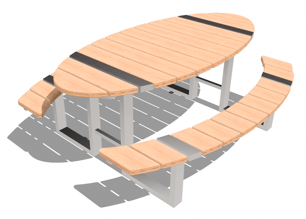 Picknicktisch Orbit Ansicht 3