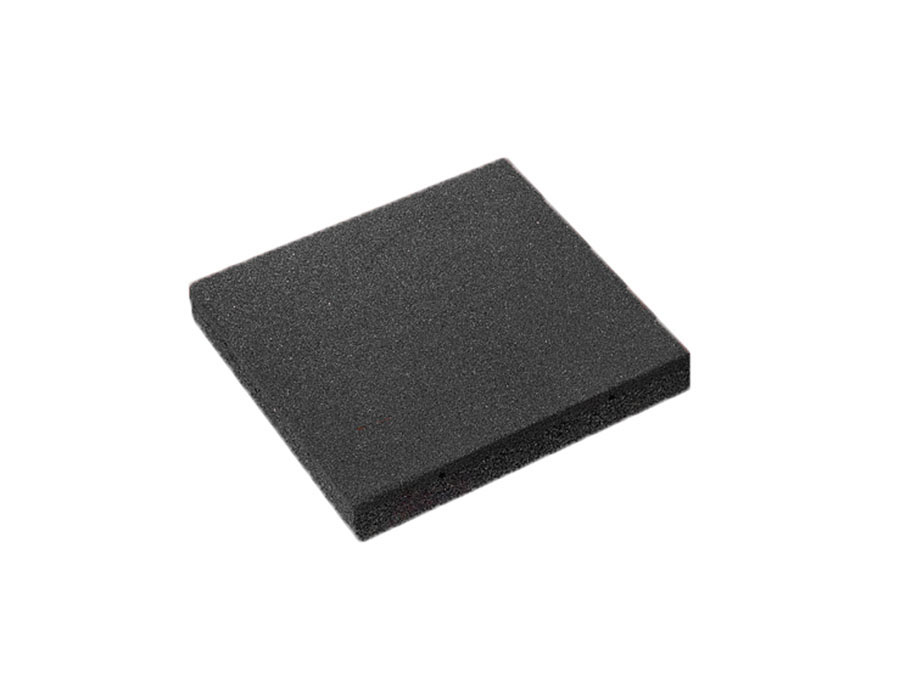 Vollgummiplatte Flex 80 mm schwarz, Fallhöhe bis 220 cm Ansicht 2