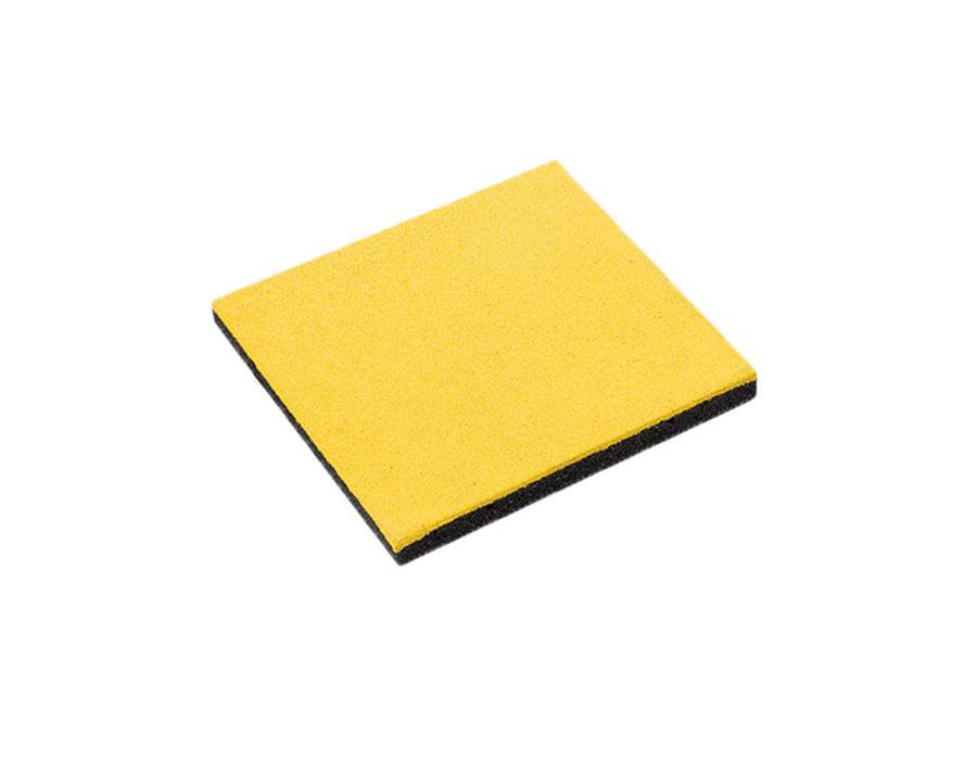 Vollgummiplatte Royal 50 mm gelb, Fallhöhe bis 150 cm