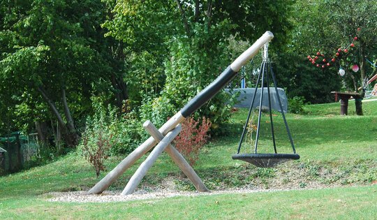 3-Bein Actionschaukel - nature, Bimbo Spielplatzgeräte (Hinnen AG)
