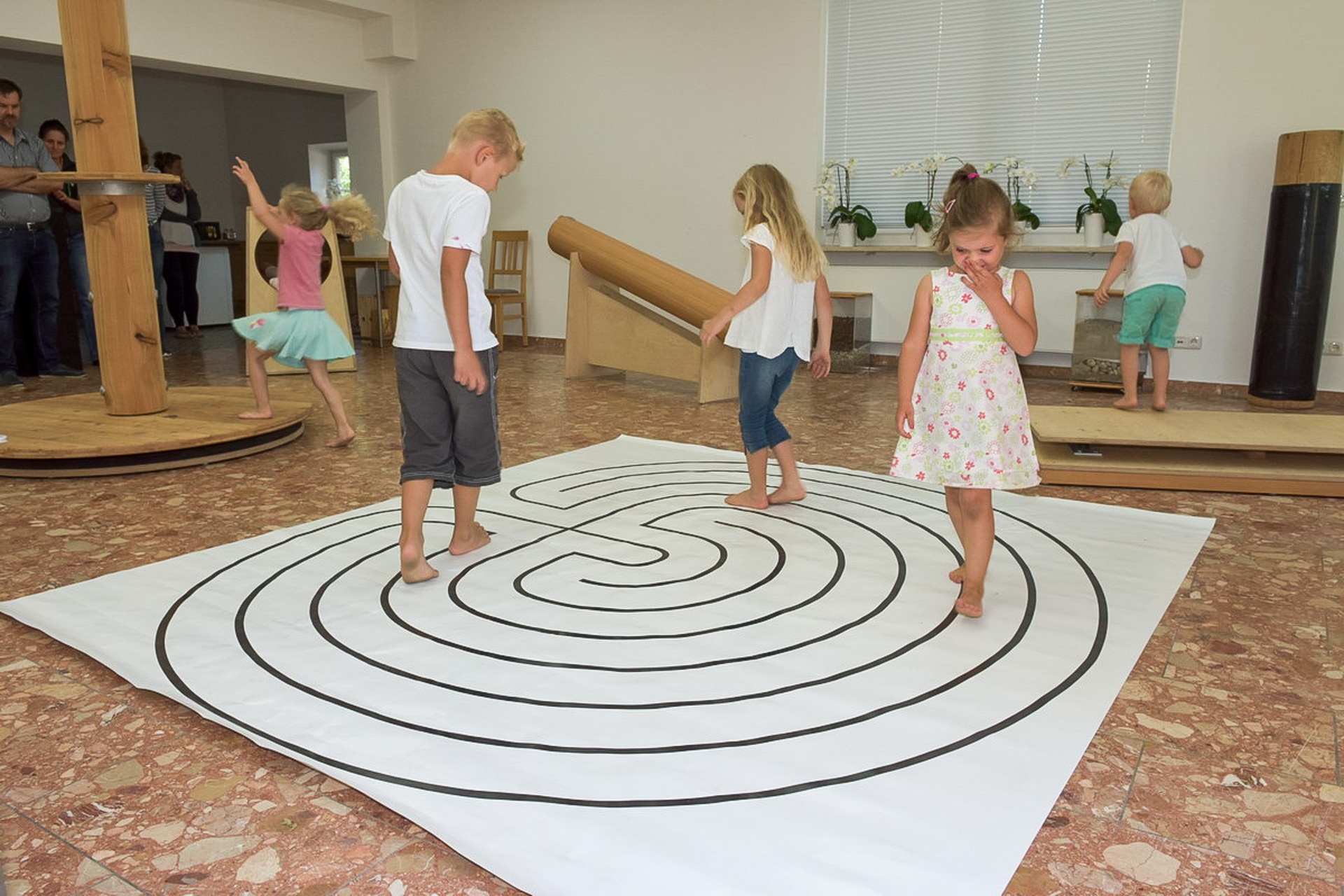 EVOPÄD®-Labyrinth Lernraum Ansicht 4