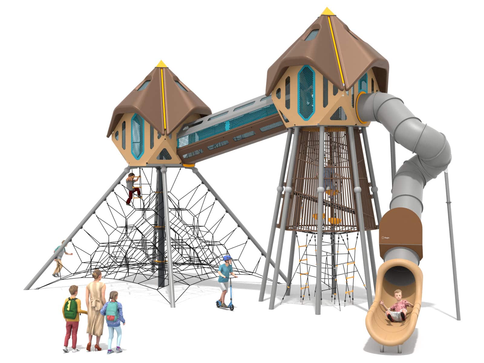 Spielanlage  Mega Due Ansicht 2