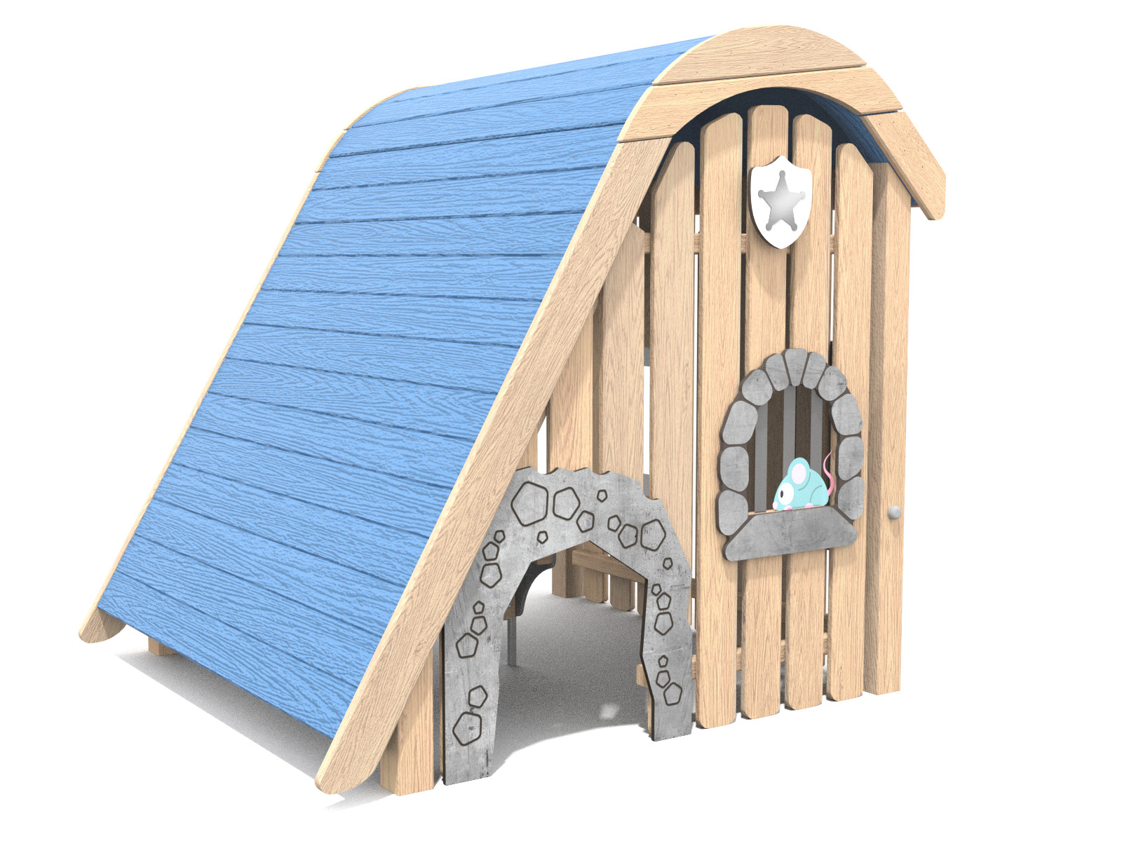 Spielhaus Wilder Westen Ansicht 3