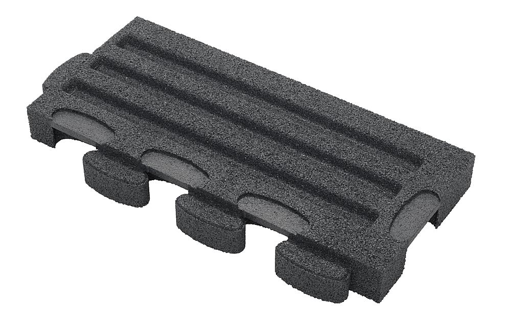 Puzzle Mat 3D Randplatte mit Zwischenelement 60 mm grau Ansicht 5