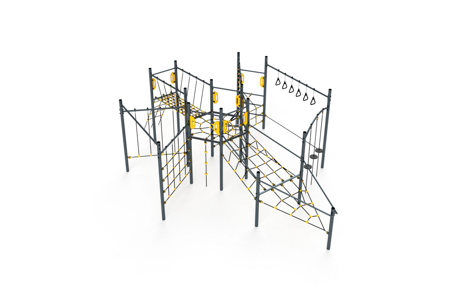3640S Fitness- und Seilparcour Ansicht 2