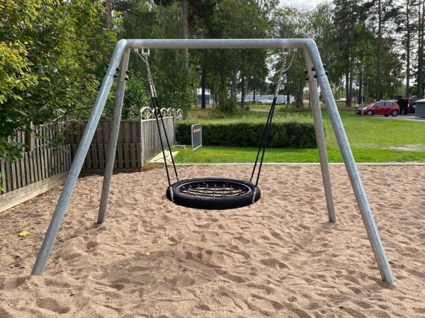 Silbere Nestschaukel (BNS 90 cm) Ansicht 3