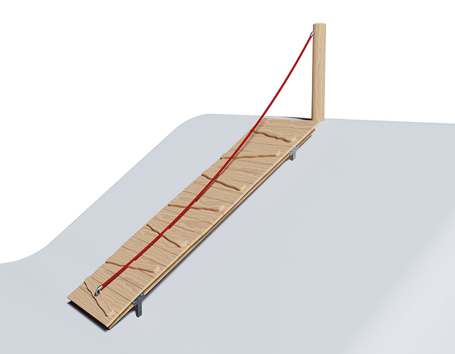 Kletterrampe Ansicht 2