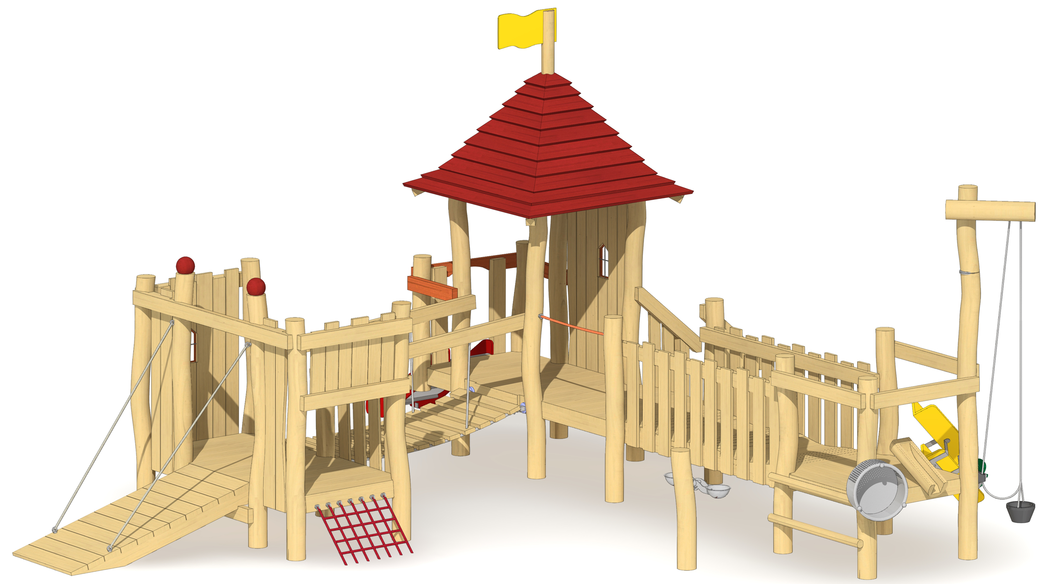 Mini-Spielburg Grafendahn Ansicht 4