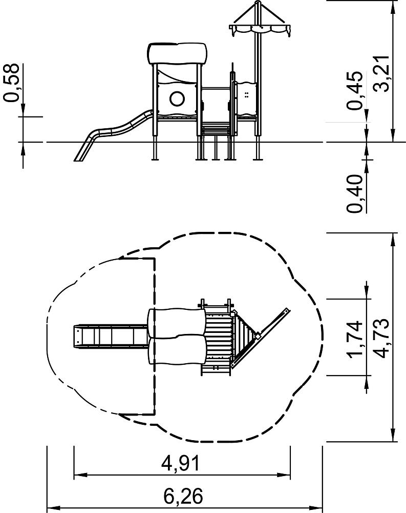 Spielschiff Mary, Solo Ansicht 5