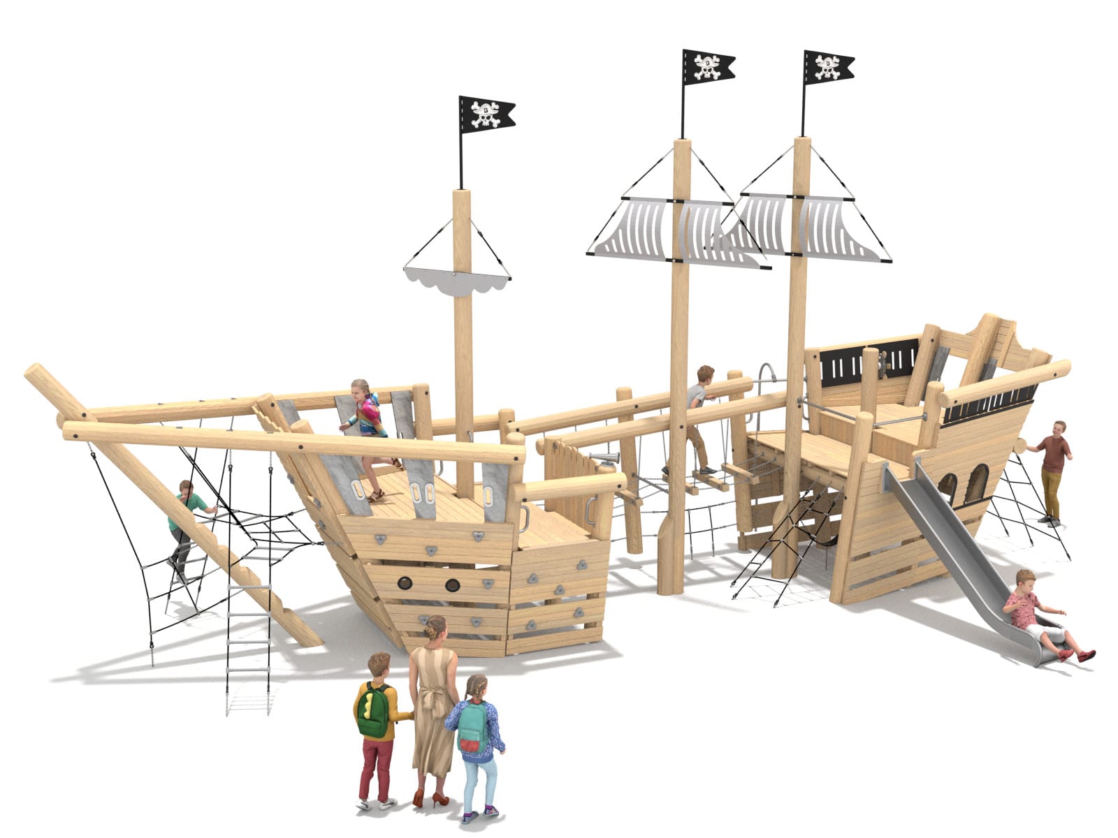 Spielschiff Rice Ansicht 2