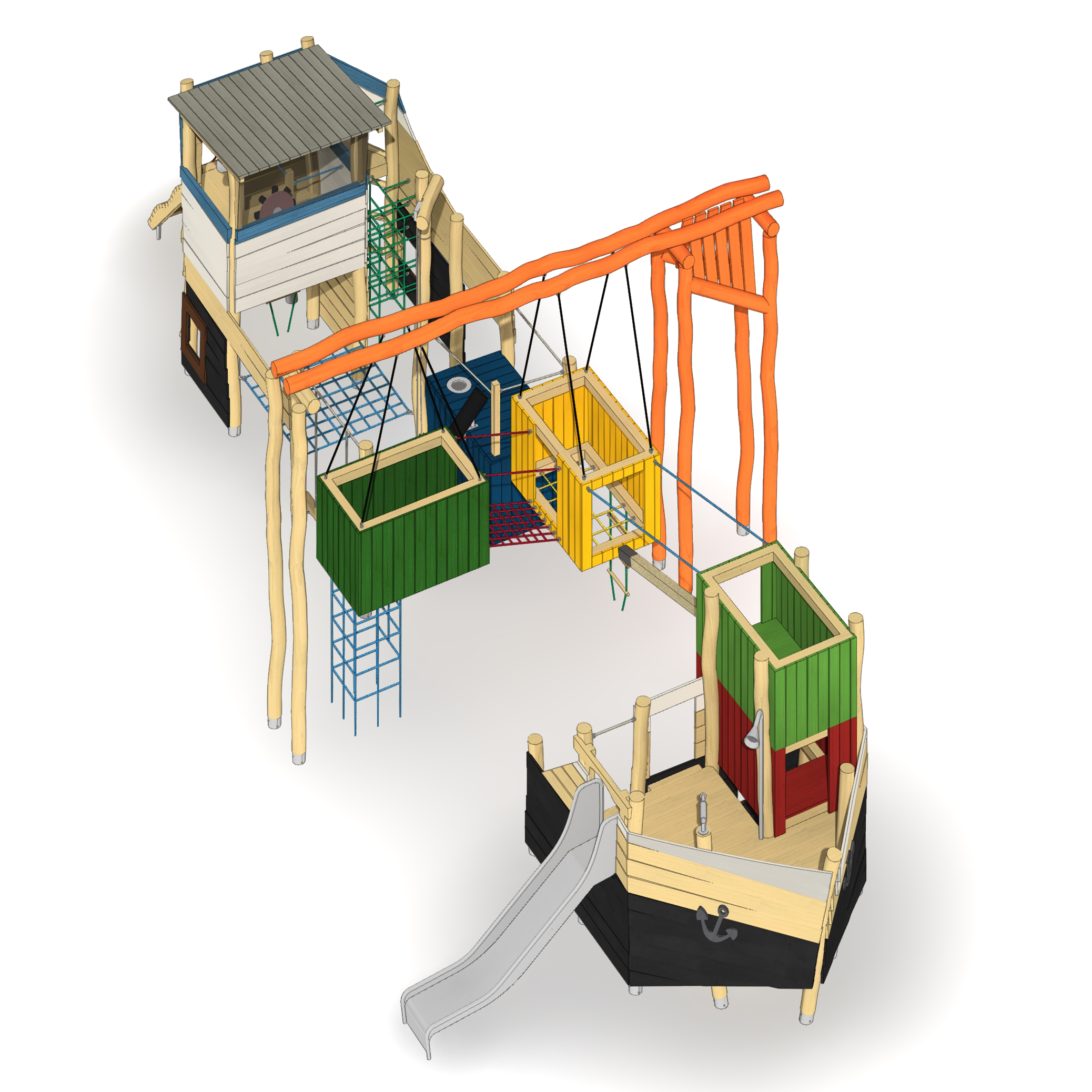 Containerschiff Ansicht 2