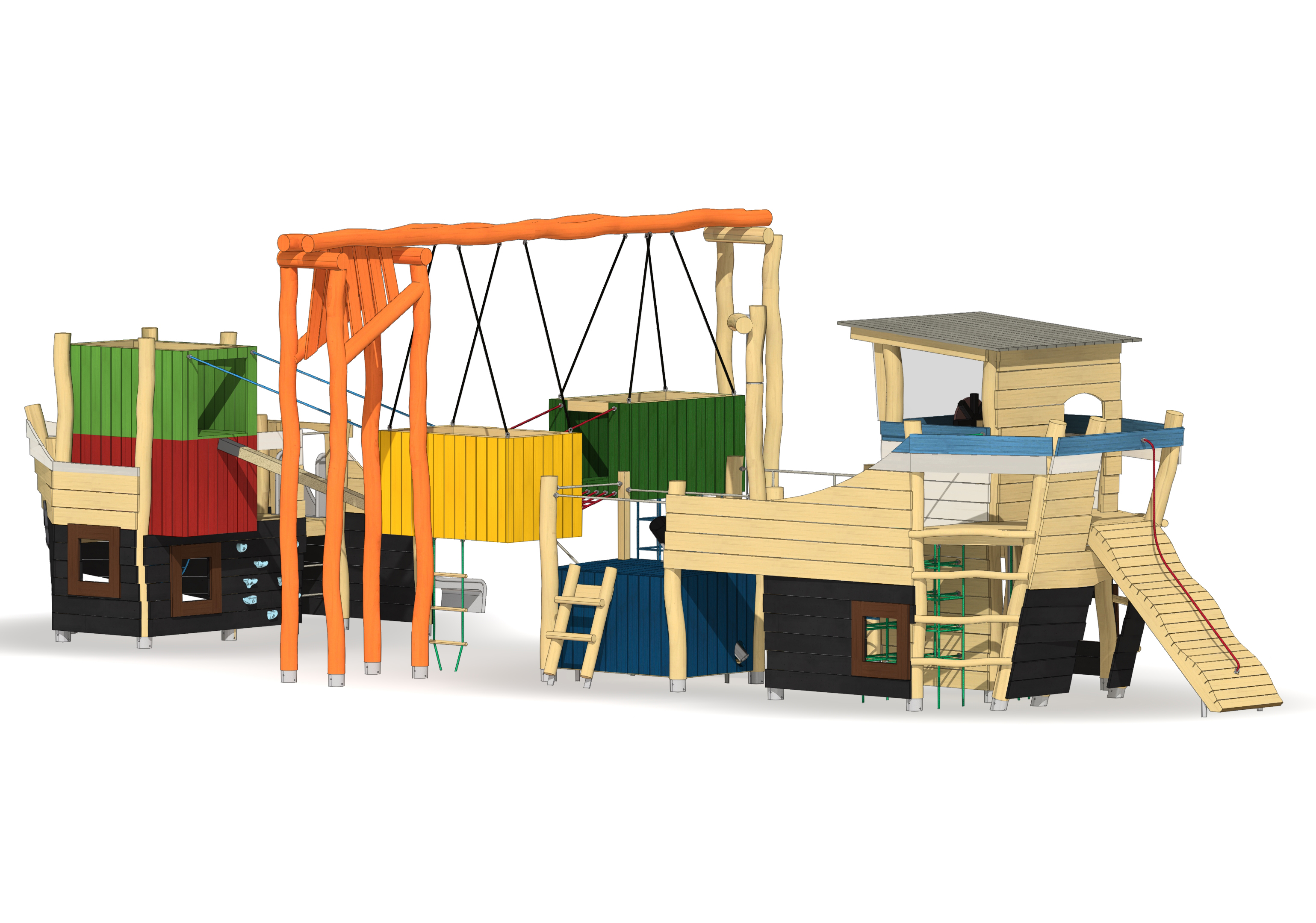 Containerschiff Ansicht 4