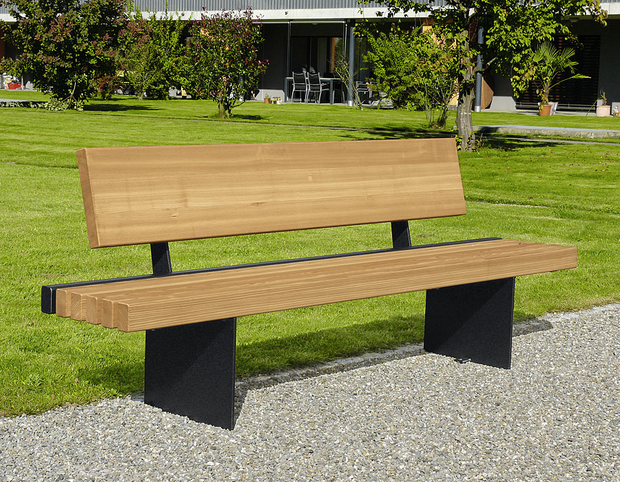 Parkbank Lärche Ansicht 3