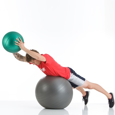 Togu Gymnastikball „Powerball Challenge ABS“ Ansicht 3
