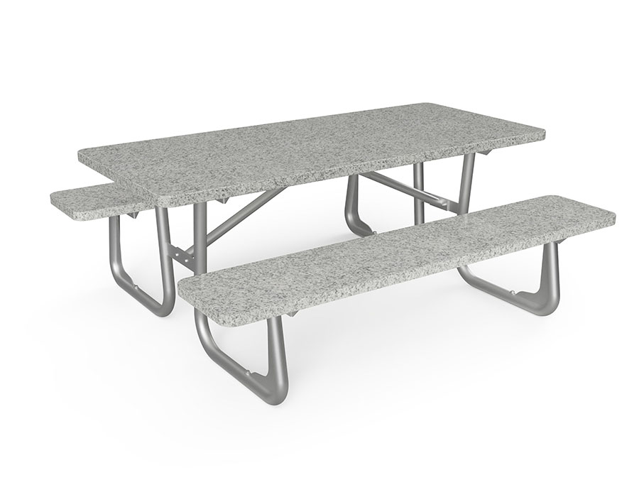Picknicktisch Granit Ansicht 2