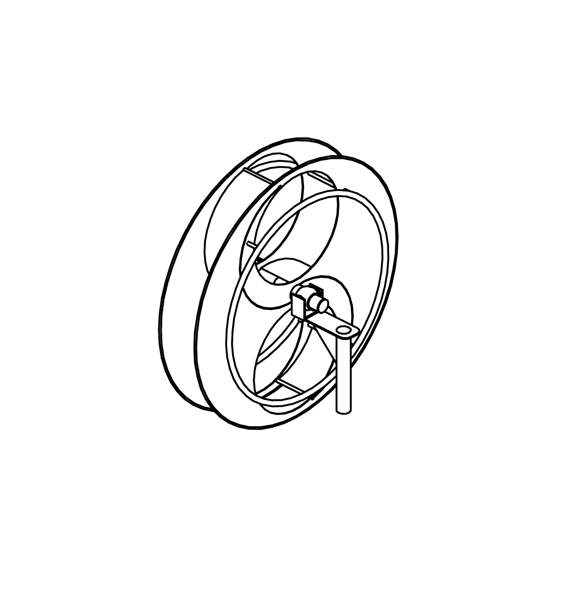 Schöpfrad Ansicht 2