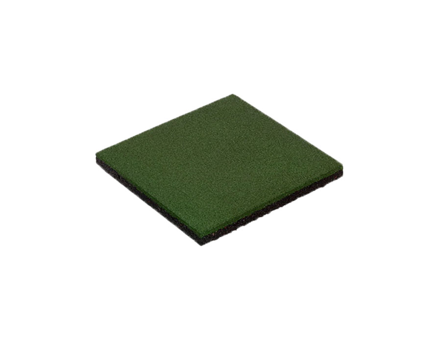 Vollgummiplatte Flex 50 mm grün, Fallhöhe bis 150 cm Ansicht 2