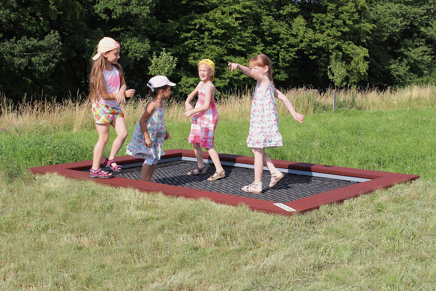 Trampolin XXL mit Rampe Ansicht 3