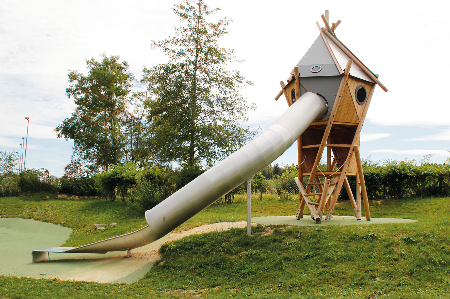 Rutschenturm Fiasko Pilastro 7000 Ansicht 6