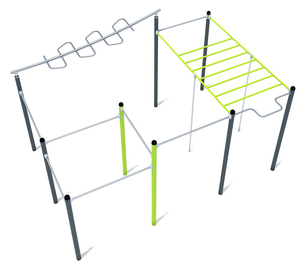 Calisthenics-Anlage Maxi 01 Ansicht 4
