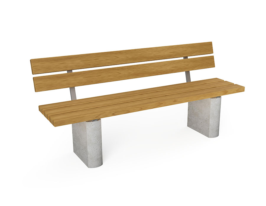 Parkbank Kiefer Ansicht 2