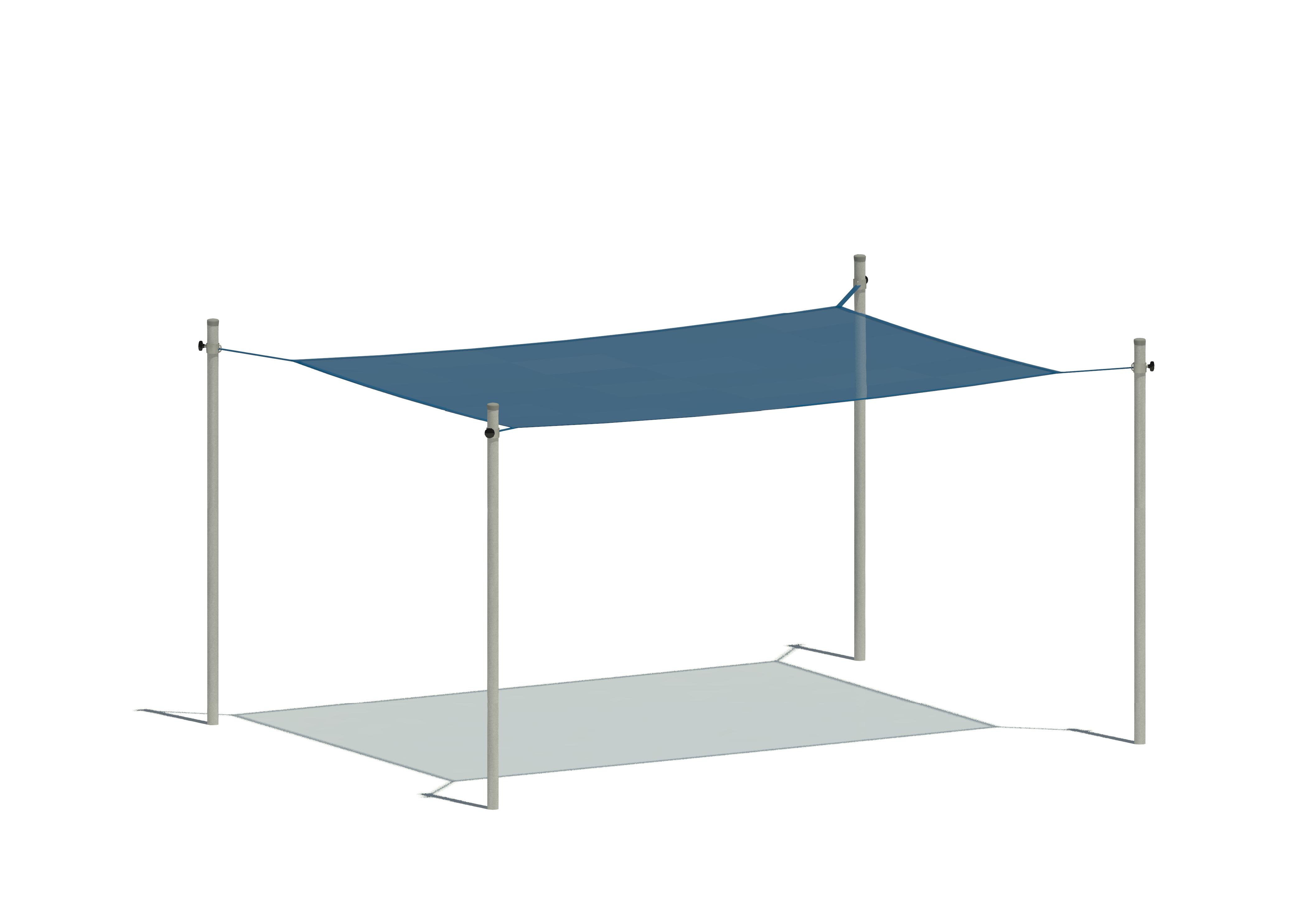 Sandkastenabdeckung/Sonnenschutz 071, 200 x 300 cm Ansicht 2