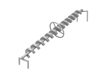 Wasserspirale offen 200 cm Ansicht 4