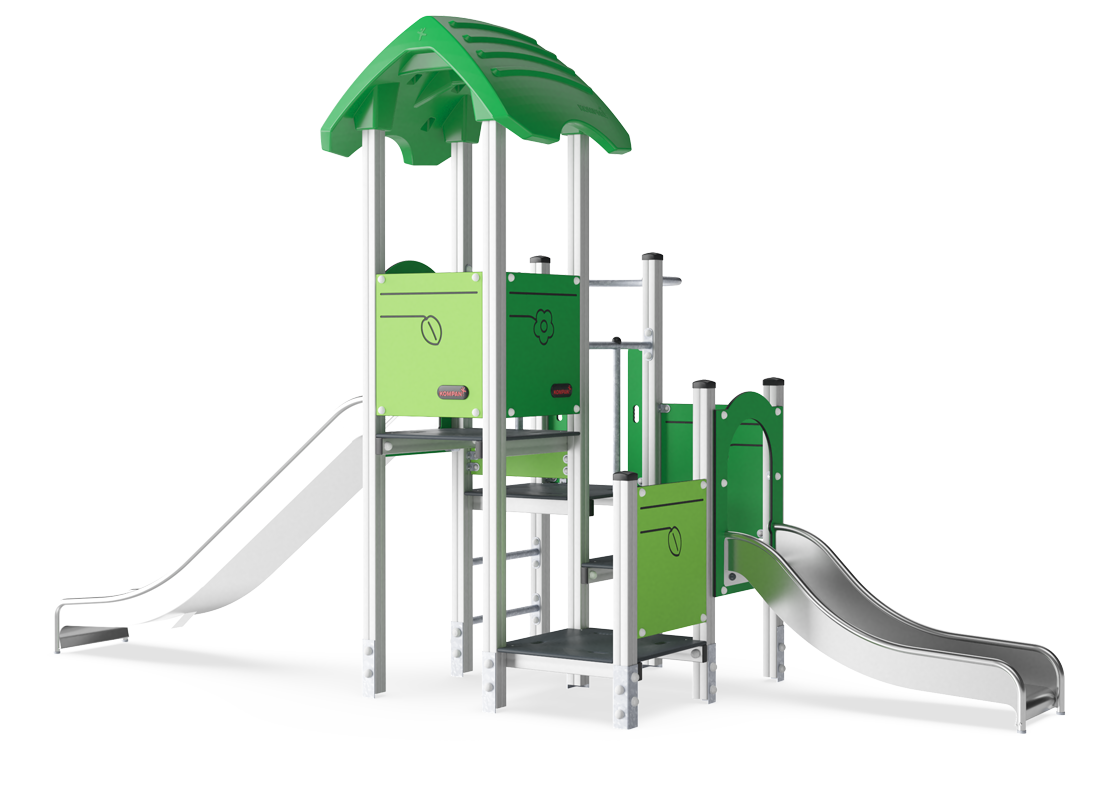Multi-Ebenen-Spielturm, kompakt KPL1023 Ansicht 3