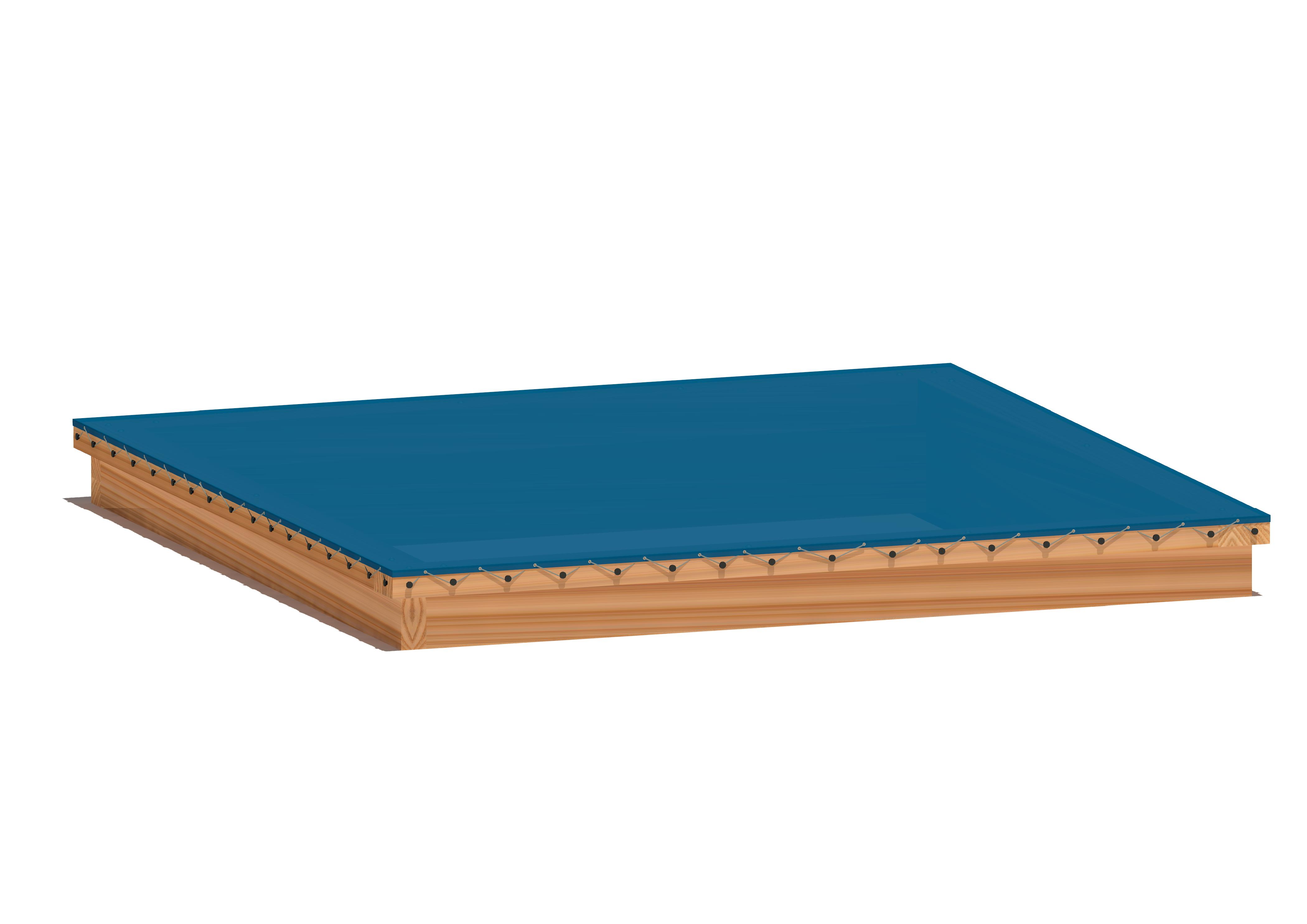 Sandkastenabdeckung 071, 400 x 400 cm Ansicht 2