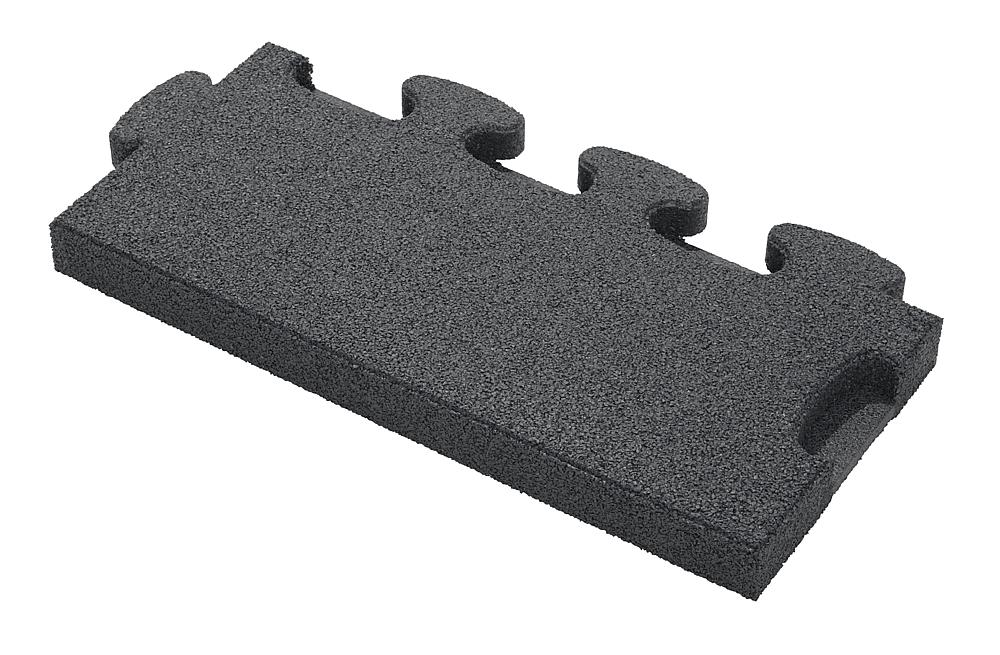 Puzzle Mat 3D Randplatte mit Zwischenelement 45 mm grau Ansicht 4