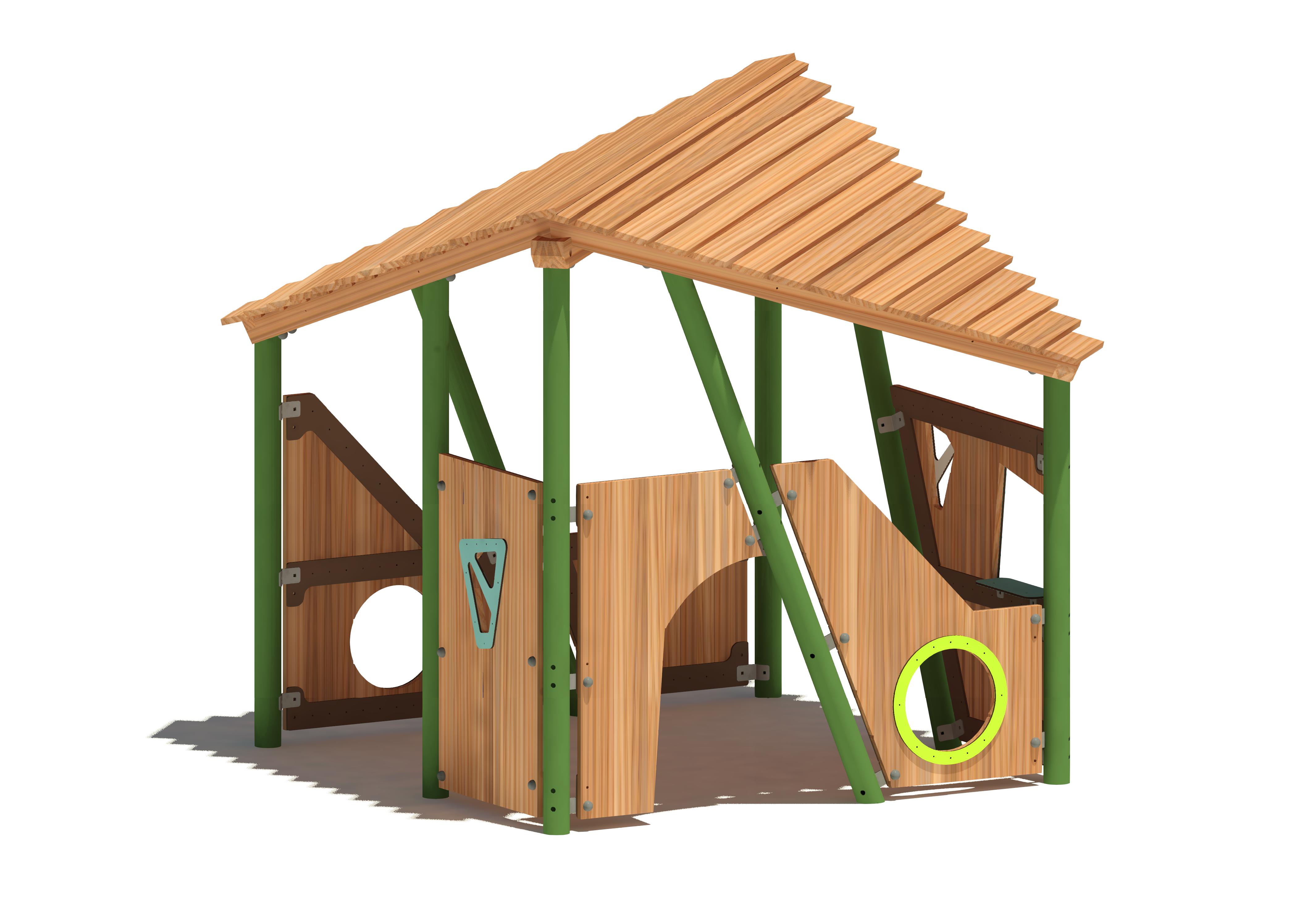 Spielhaus Ferdi 18206 Ansicht 2