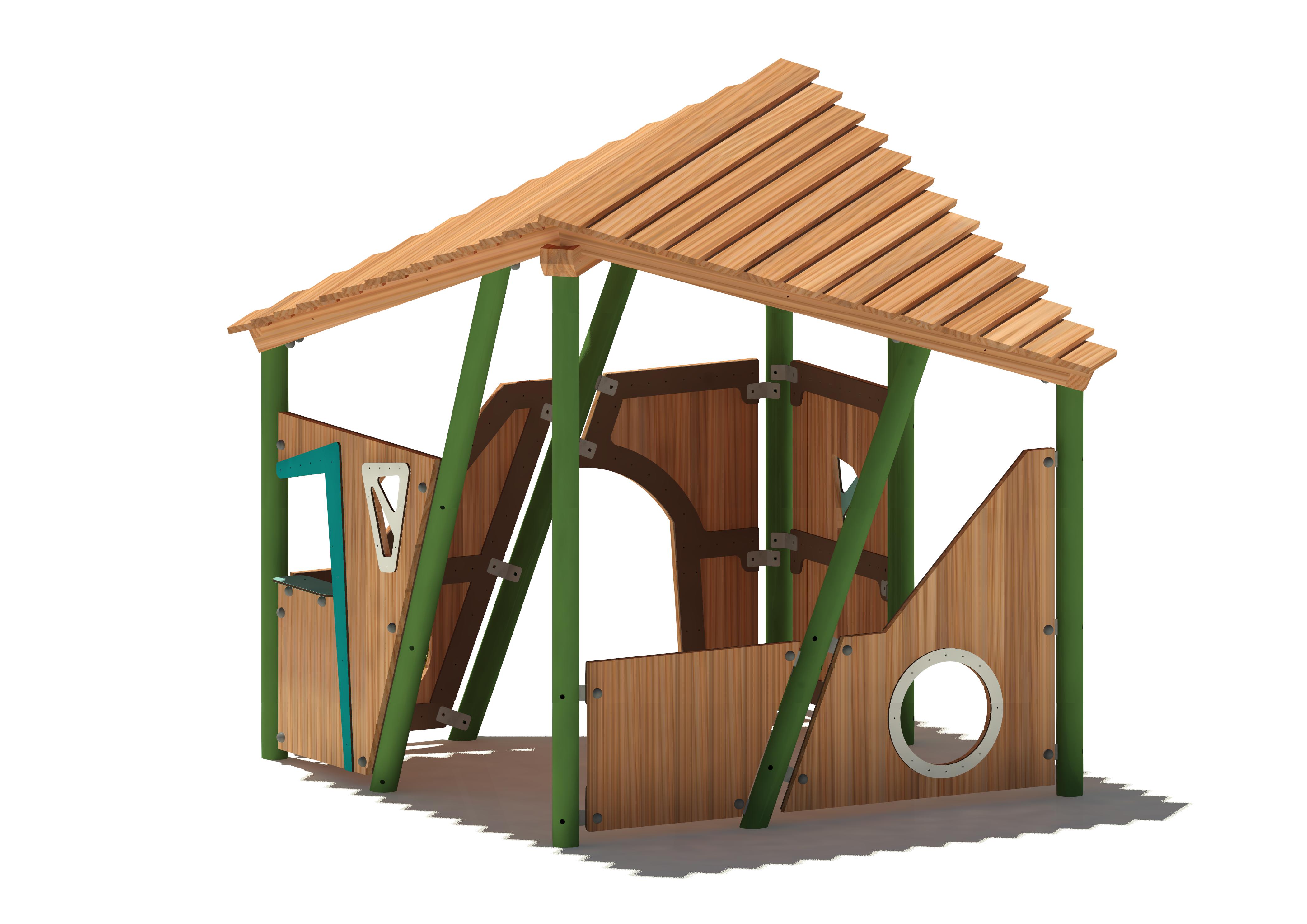 Spielhaus Ferdi 18206 Ansicht 3