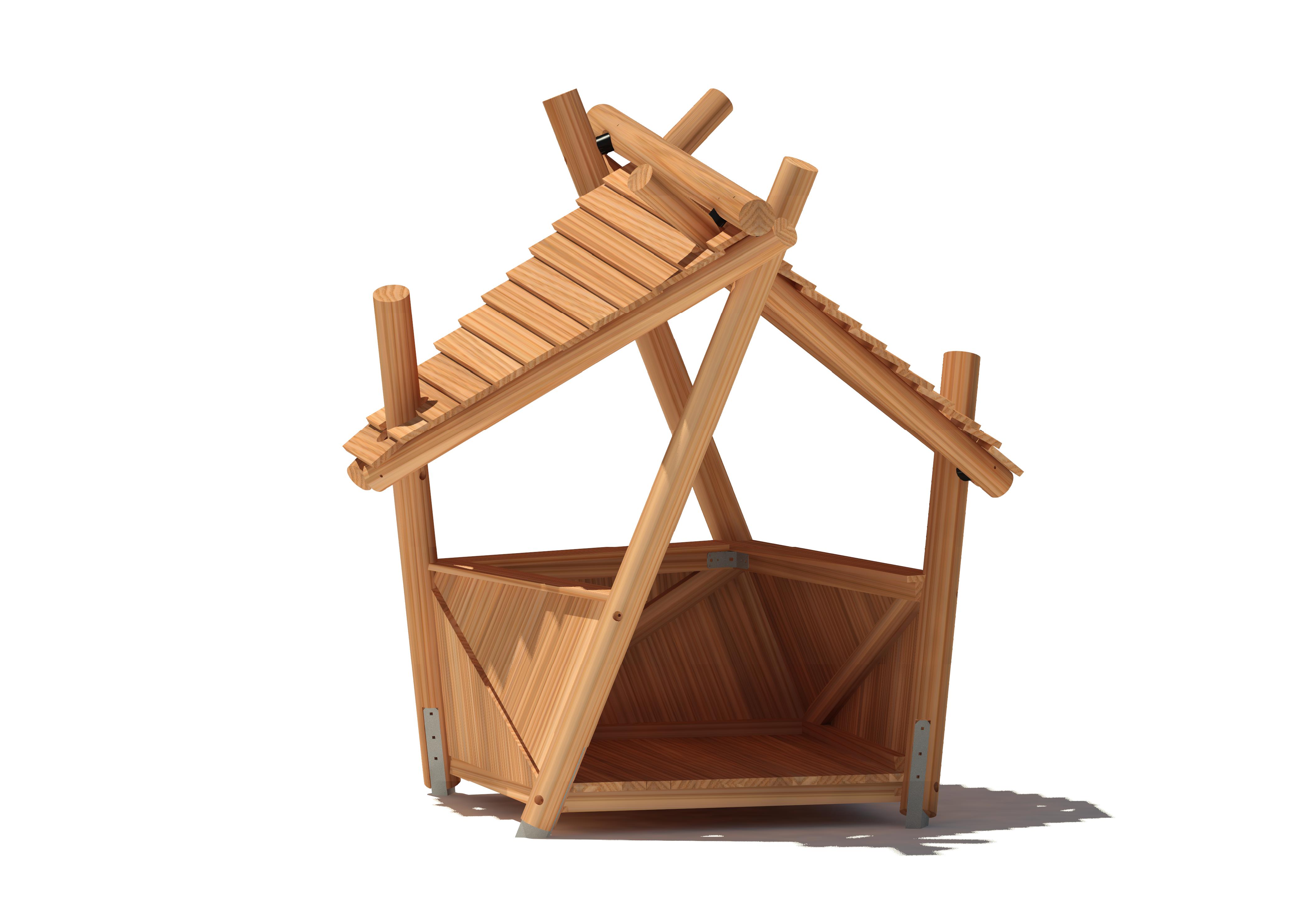Spielhaus Fiasko Piccolo 1000 Ansicht 2
