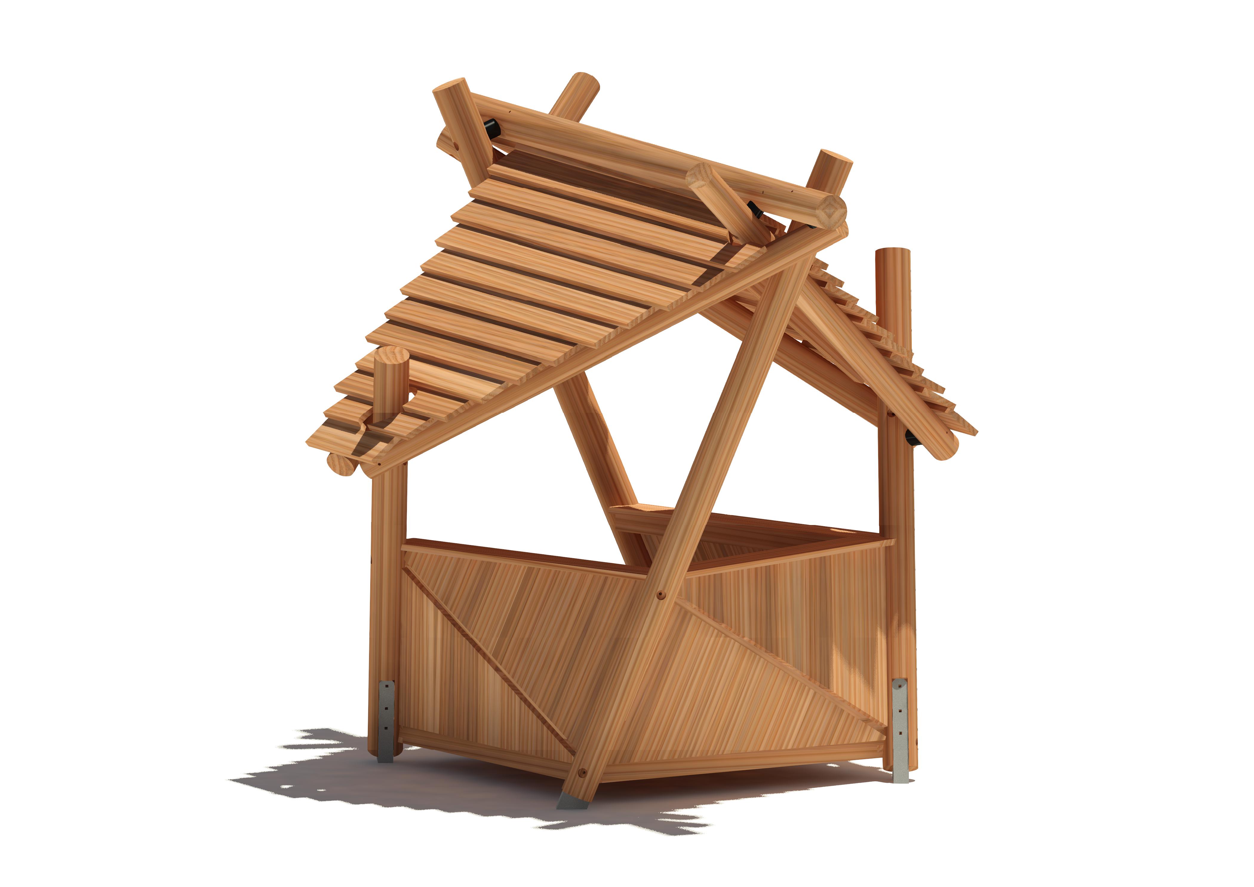 Spielhaus Fiasko Piccolo 1000 Ansicht 3